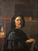 Nicolas Poussin Self Portrait 02 oil painting artist